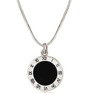 The Roman Numerals Pendant Necklace